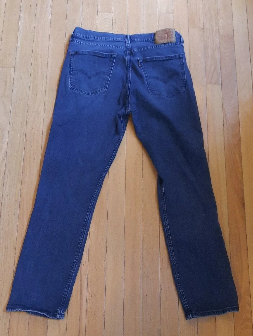 Levi's Dark Blue Straight Leg Jeans